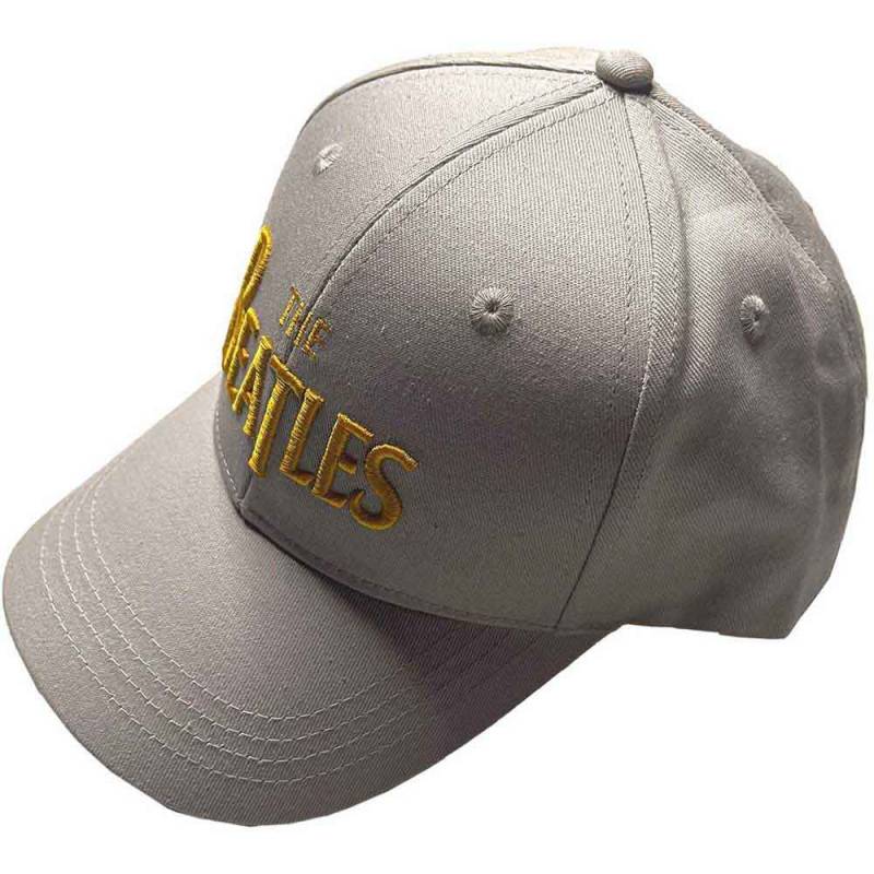 【予約商品】THE BEATLES Unisex Baseball Cap: Gold Drop T Logo (Grey)
