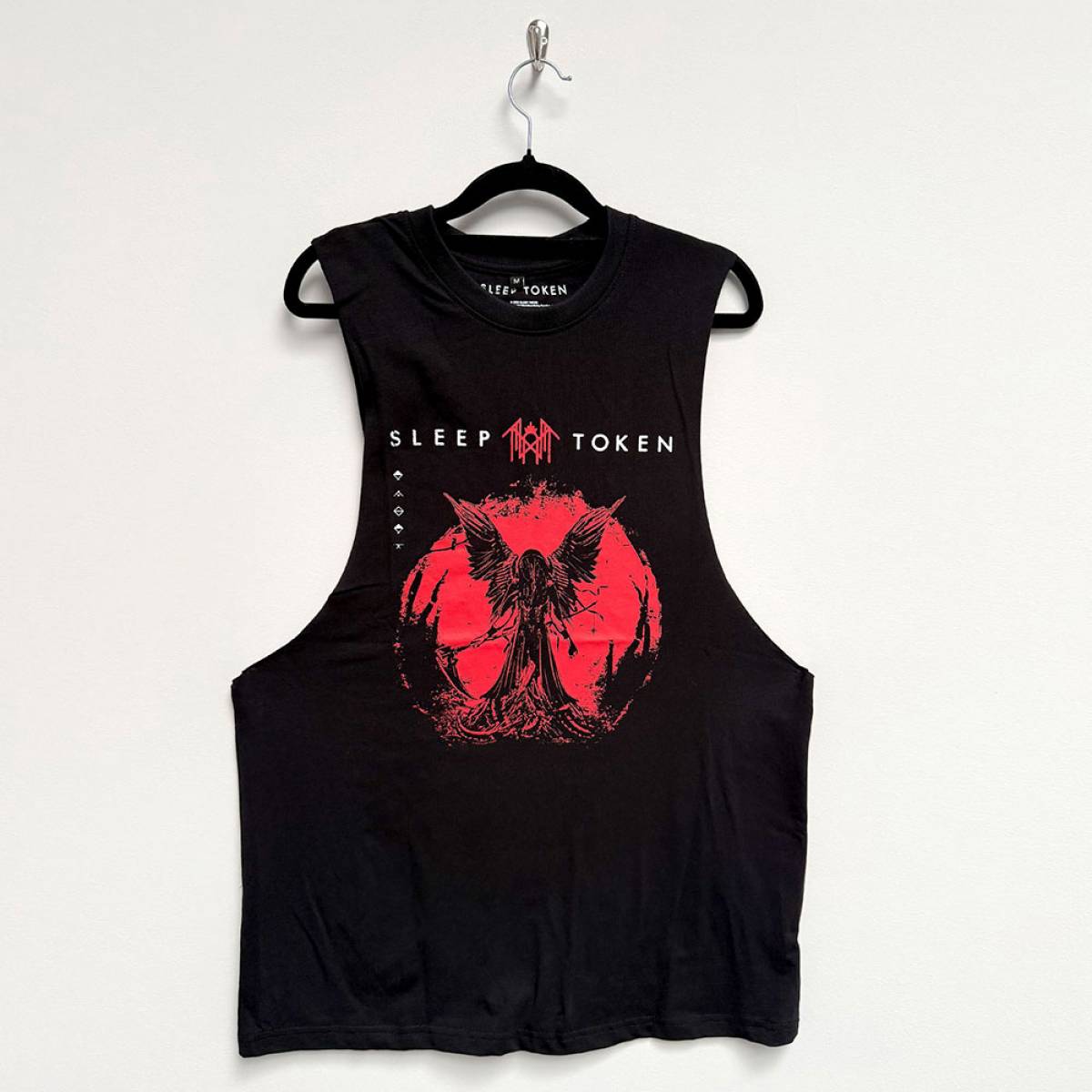 【予約商品】SLEEP TOKEN Unisex Vest バンドTシャツ: Take Me Back To Eden (Black) - BLACK
