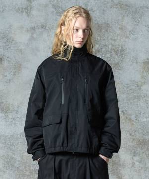【予約商品】glamb(グラム)GB0325/JKT17 : Short Mountain Parka / ショートマウンテンパーカ - Black