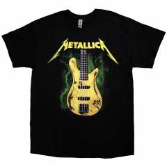 【予約商品】METALLICA バンドTシャツ ユニセックス: Trujillo M72 Bass (Black)