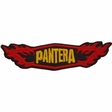 【予約商品】PANTERA Standard Woven Patch: Flames