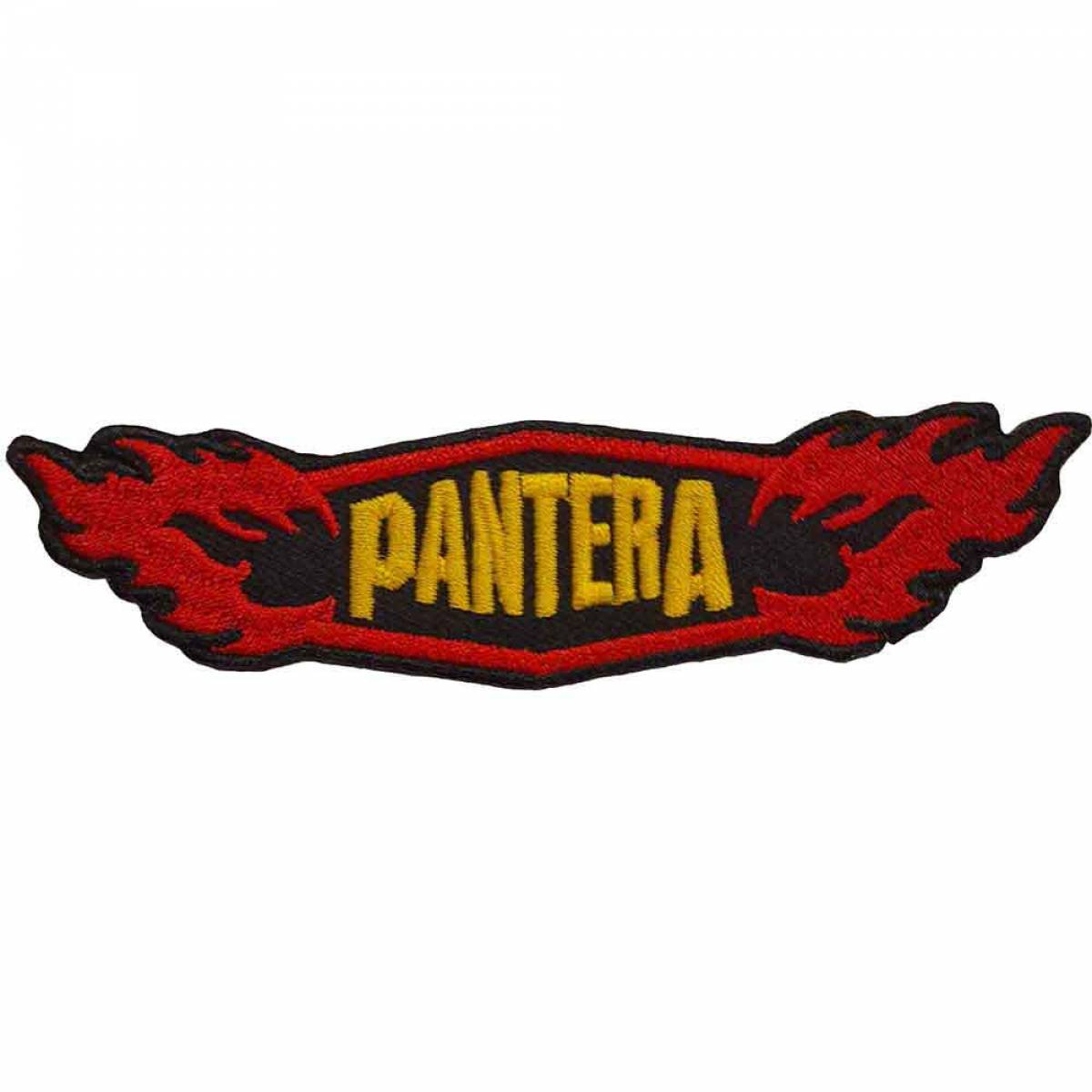 【予約商品】PANTERA Standard Woven Patch: Flames