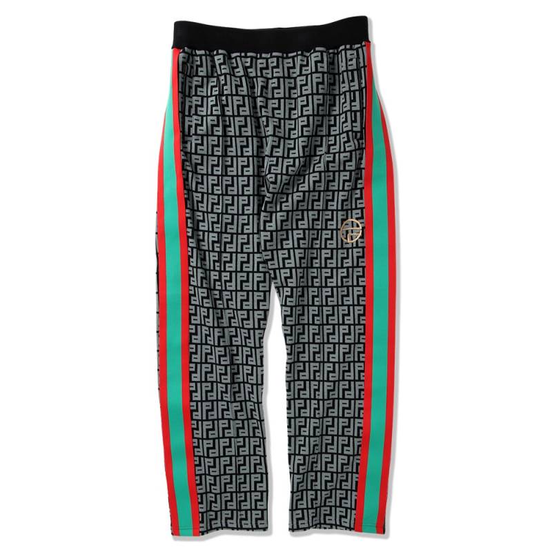 【予約商品】PUNK DRUNKERS (パンク・ドランカーズ) CELE部ジャージパンツ - BLACK