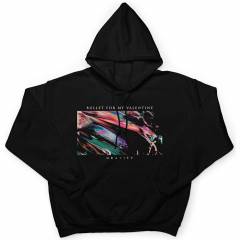 【予約商品】BULLET FOR MY VALENTINE Unisex Pullover Hoodie: Gravity (Black) - BLACK