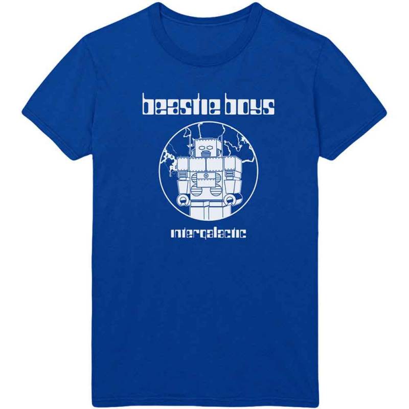 【予約商品】The BEASTIE BOYS バンドTシャツ ユニセックス: Intergalactic (Royal Blue)