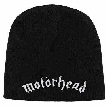 【予約商品】MOTORHEAD Unisex Beanie Hat: Logo (Black) - BLACK