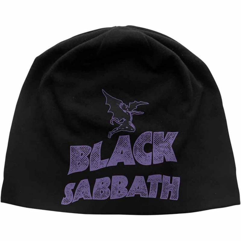 【予約商品】BLACK SABBATH Unisex Beanie Hat: Logo & Devil (Black)