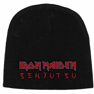 【予約商品】IRON MAIDEN Unisex Beanie Hat: Senjutsu - BLACK
