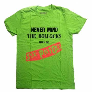 【予約商品】THE SEX PISTOLS バンドTシャツ ユニセックス: NMTB Original Album - GREEN