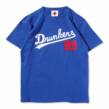 【予約商品】PUNK DRUNKERS ドランカーズ89TEE - BLUE