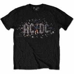 【予約商品】AC/DC バンドTシャツ ユニセックス: Those About To Rock (Black) - BLACK