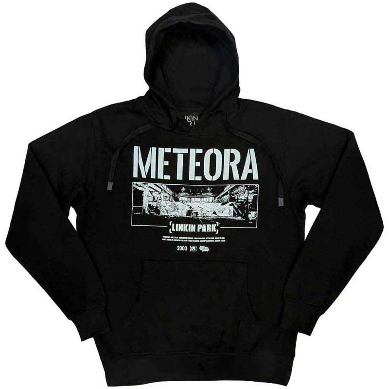【予約商品】LINKIN PARK Unisex Pullover Hoodie: Meteora Wall Art (Black)