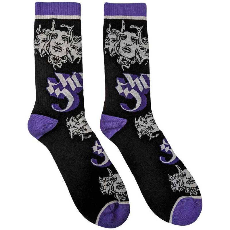 【予約商品】GHOST Unisex Ankle Socks: Copia (Black) (UK Size 7 - 11)