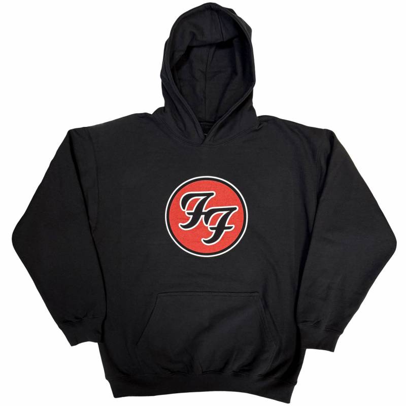 【予約商品】FOO FIGHTERS Unisex Pullover Hoodie: FF Logo (Black)