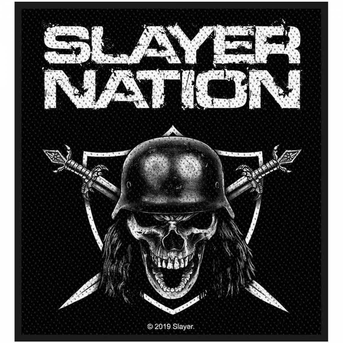 【予約商品】SLAYER Standard Woven Patch: SLAYER Nation