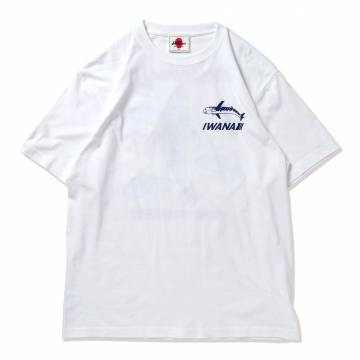 【予約商品】PUNK DRUNKERS (パンクドランカーズ) イワナTEE - WHITE