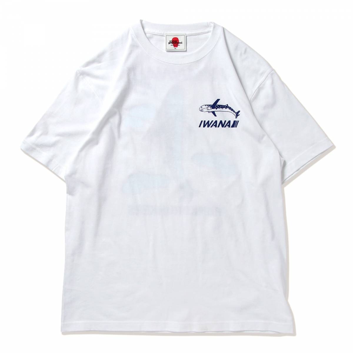 【予約商品】PUNK DRUNKERS (パンクドランカーズ) イワナTEE - WHITE