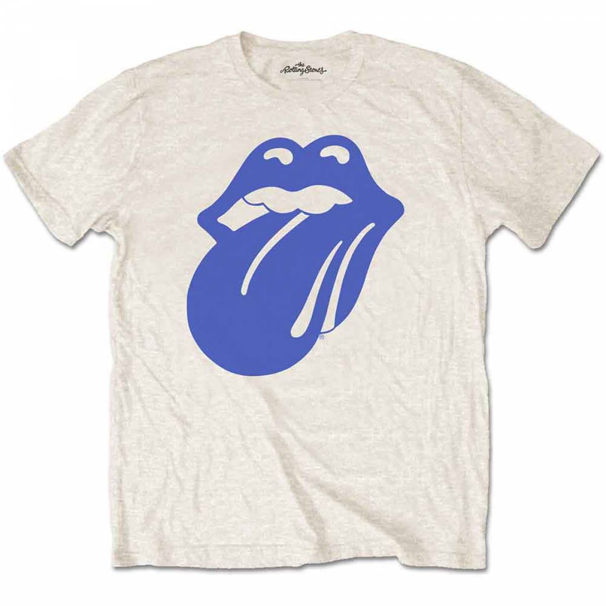 【予約商品】THE ROLLING STONES バンドTシャツ ユニセックス: Blue & Lonesome 1972 Logo - NATURAL
