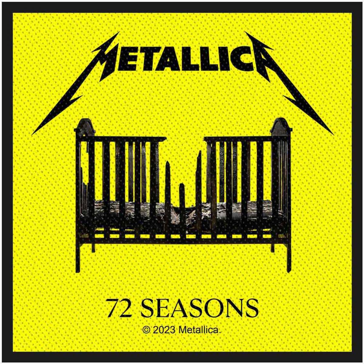 【予約商品】METALLICA Woven Patch: 72 Seasons (Standard)