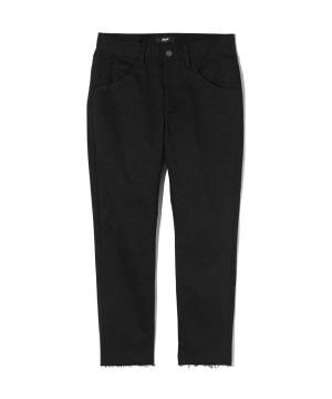 【予約商品】glamb(グラム) GB0424/P07 : Cut Off Chino Pants / カットオフチノパンツ - Black