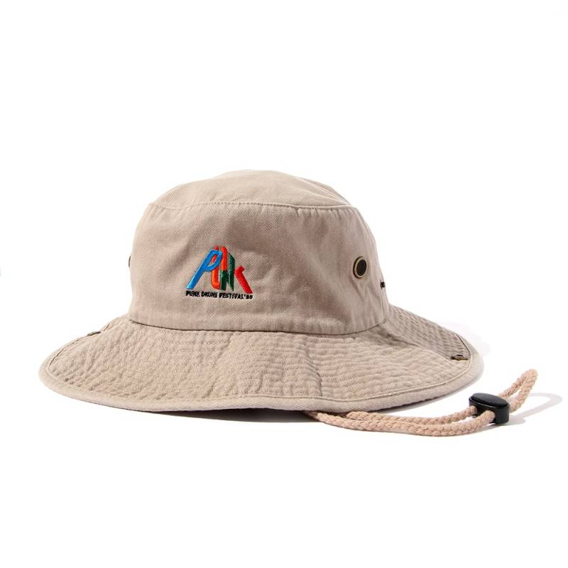 【予約商品】PUNK DRUNKERS (パンク・ドランカーズ) PUNKフェスHAT - BEIGE