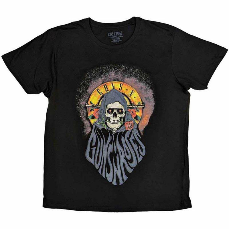 【予約商品】GUNS N' ROSES バンドTシャツ ユニセックス: Reaper (Black)