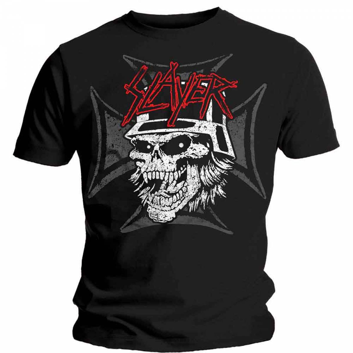 【予約商品】SLAYER ユニセックスTシャツ: Graphic Skull