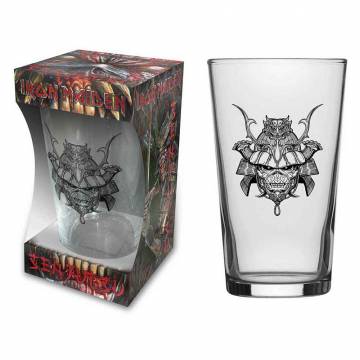【予約商品】IRON MAIDEN Beer Glass: Senjutsu (Boxed)