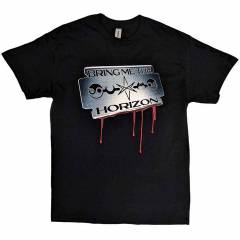 【予約商品】BRING ME THE HORIZON バンドTシャツ ユニセックス: Razor Blade (Black) - BLACK