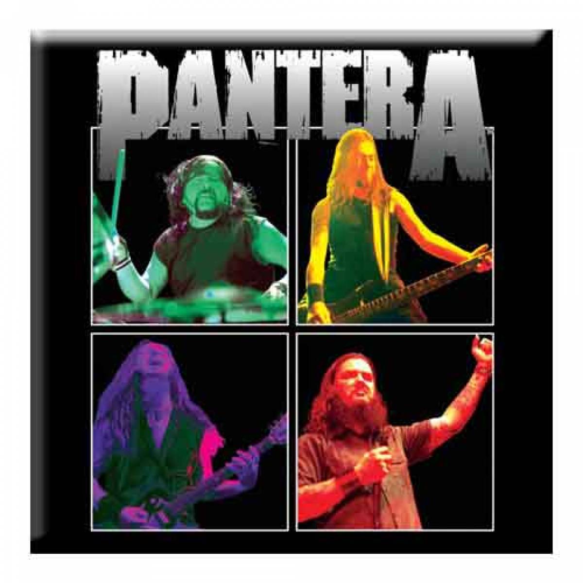 【予約商品】PANTERA Fridge Magnet: Band Photo