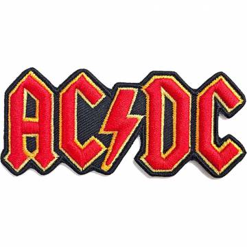 【予約商品】AC/DC Woven Patch: Cut Out 3D Logo (Standard)