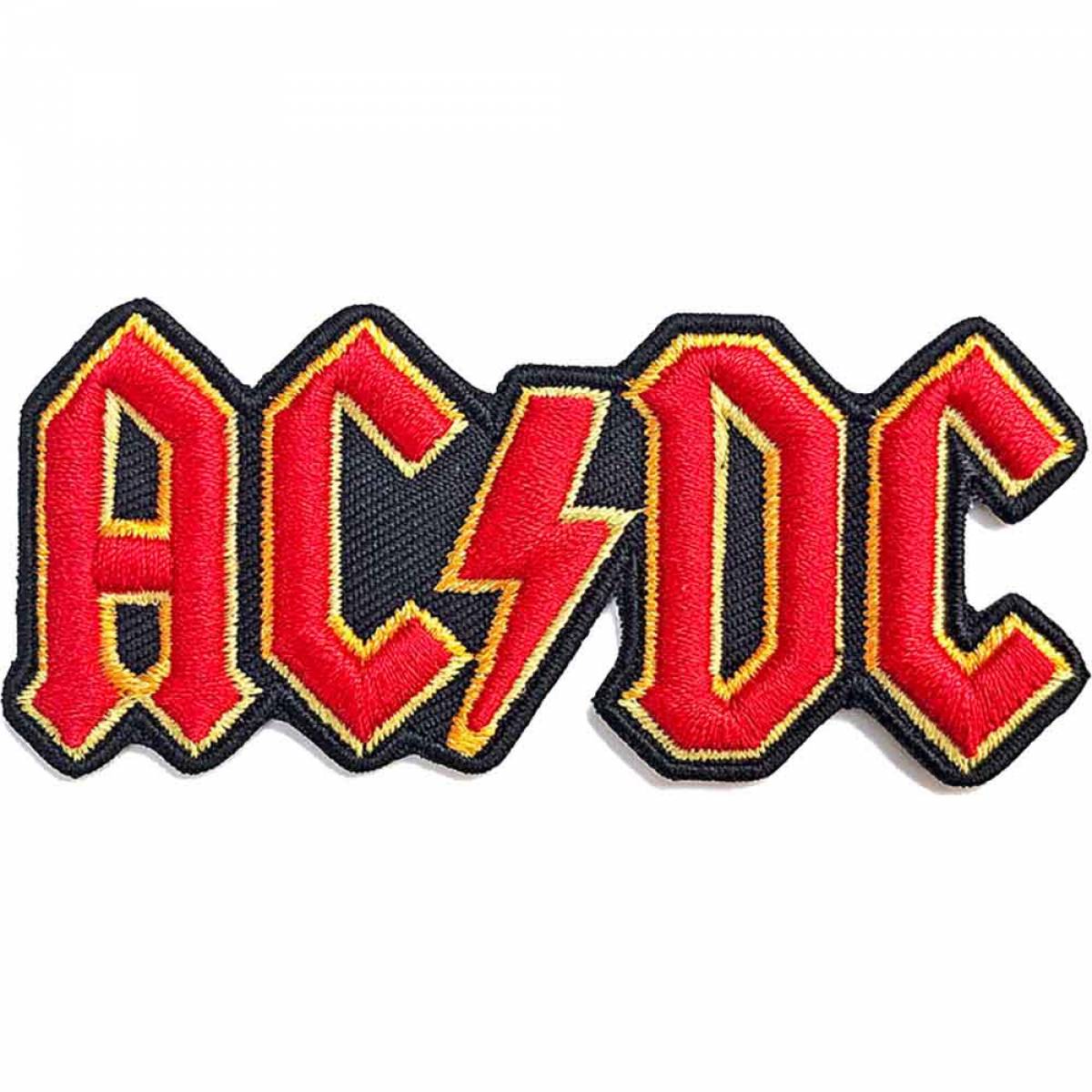 【予約商品】AC/DC Woven Patch: Cut Out 3D Logo (Standard)