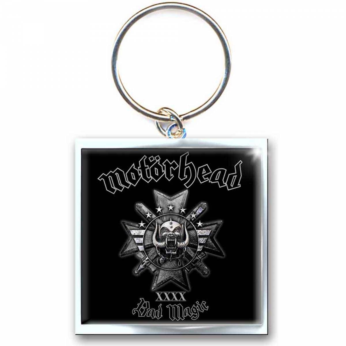 【予約商品】MOTORHEAD Keychain: Bad Magic (Photo-print)