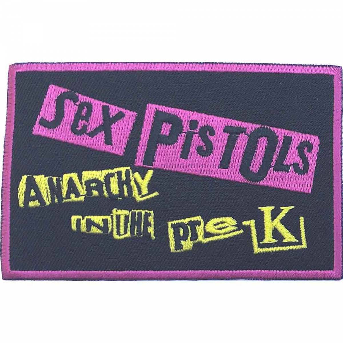 【予約商品】THE SEX PISTOLS Woven Patch: Anarchy in the Pre-UK (Standard)