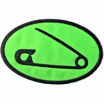 【予約商品】YUNGBLUD Woven Patch: Safety Pin (Standard)
