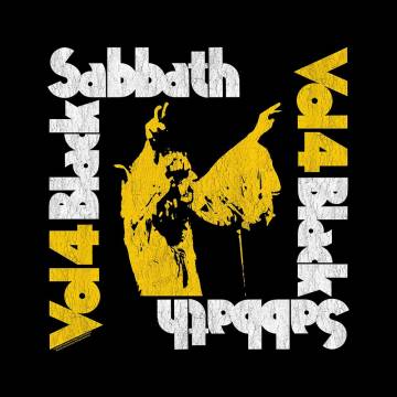 【予約商品】BLACK SABBATH Unisex Bandana: Vol 4 - BLACK