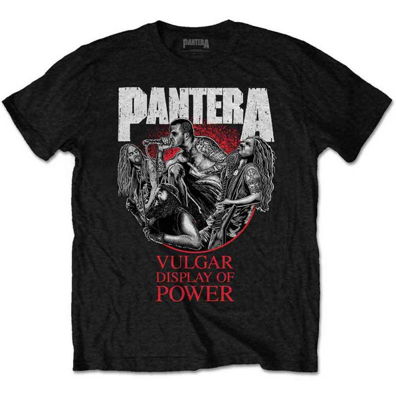 【予約商品】PANTERA バンドTシャツ ユニセックス: Vulgar Display of Power 30th (Black)