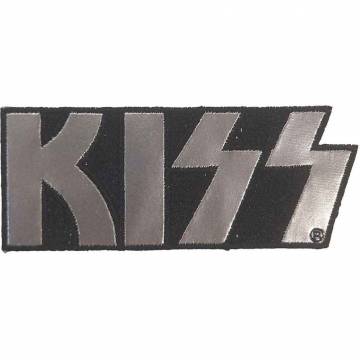 【予約商品】KISS Standard Woven Patch: Chrome Logo