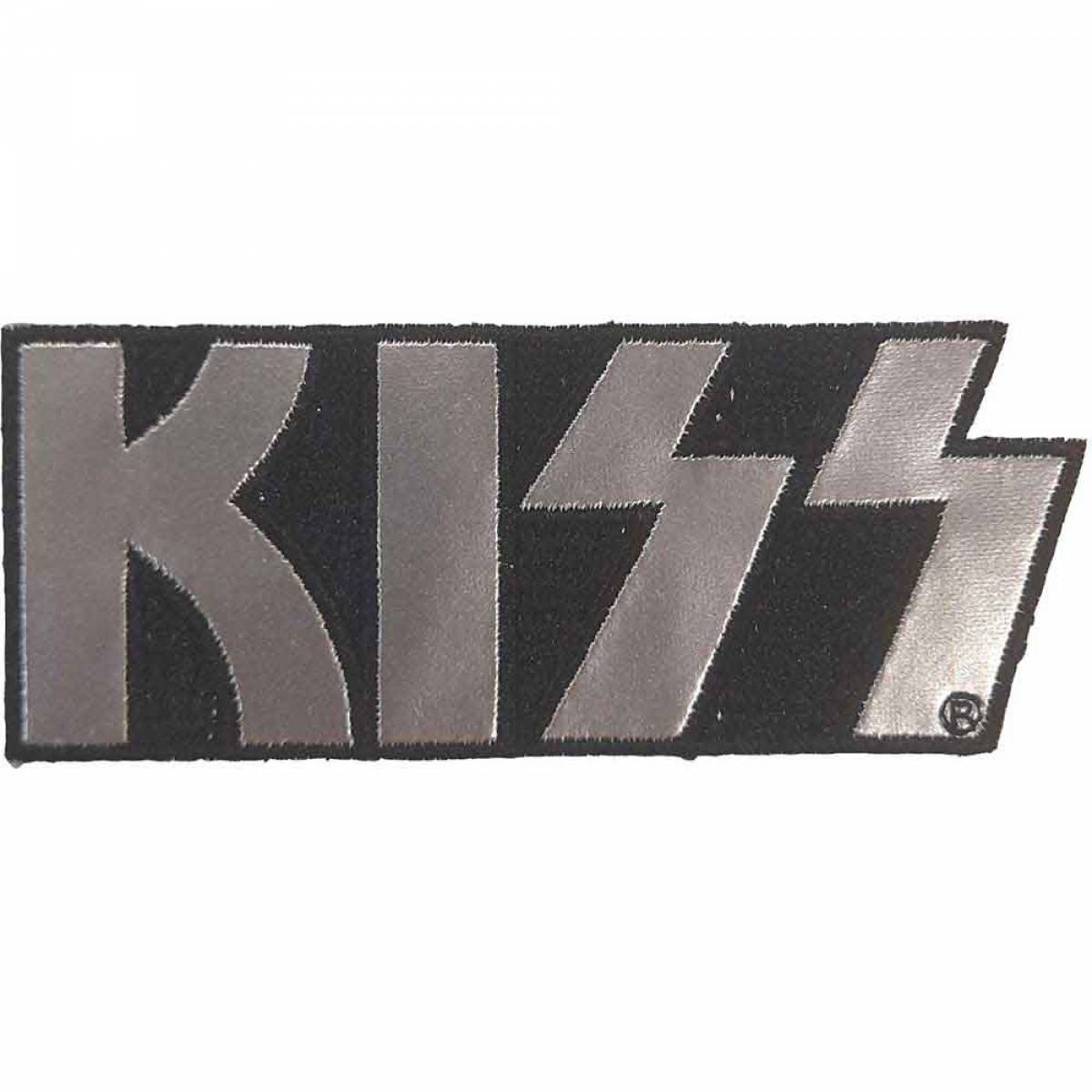 【予約商品】KISS Standard Woven Patch: Chrome Logo