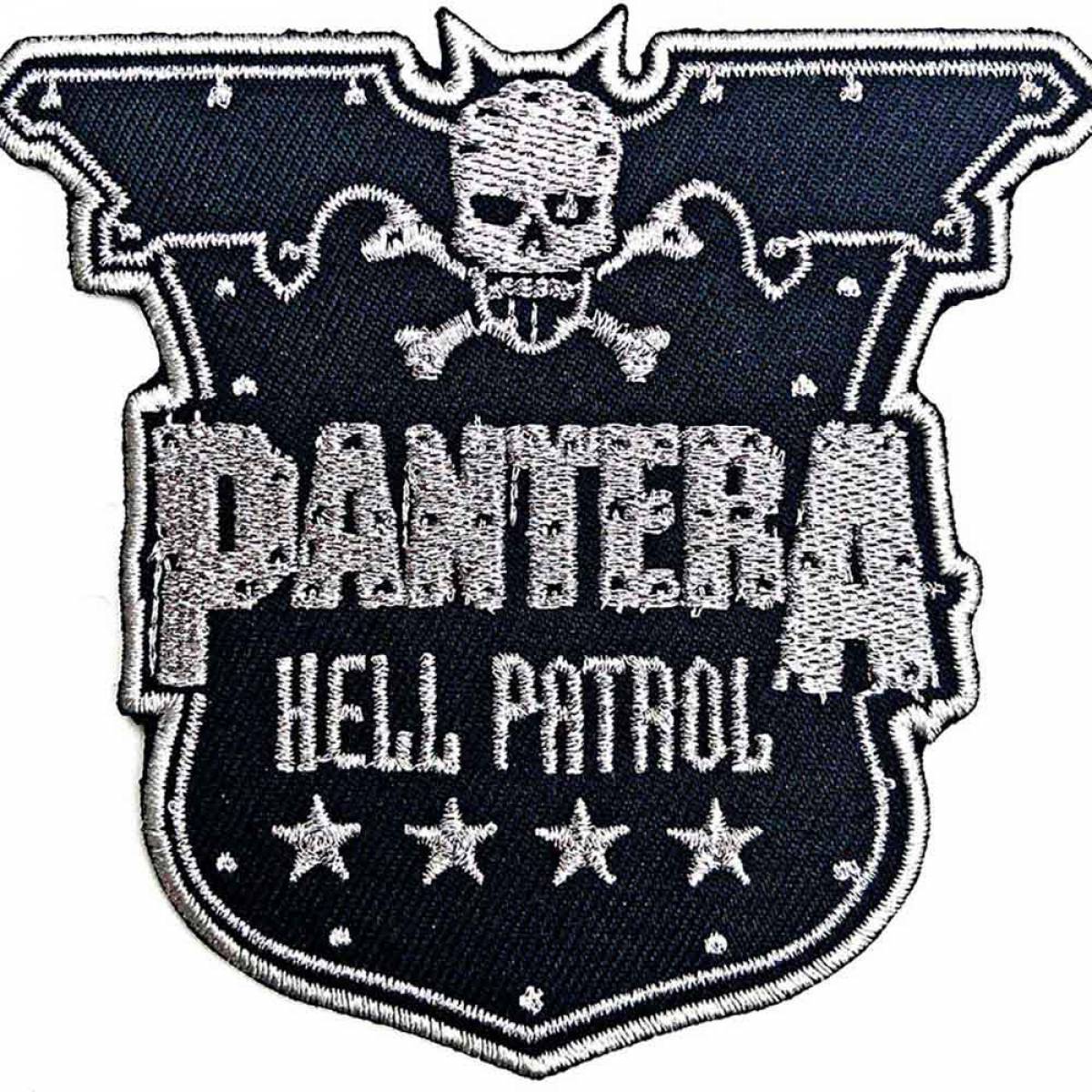 【予約商品】PANTERA Standard Woven Patch: Hell Petrol