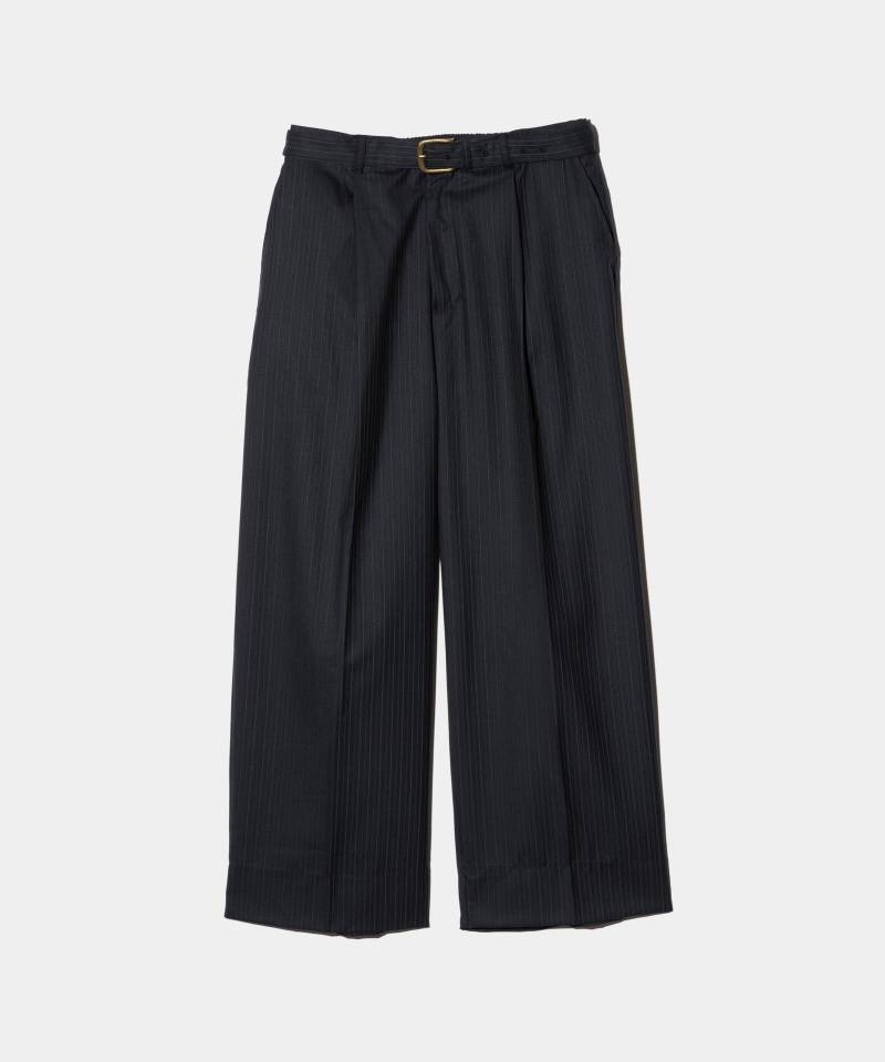 【予約商品】glamb(グラム)Blue Noise Slacks / ブルーノイズスラックス - Black