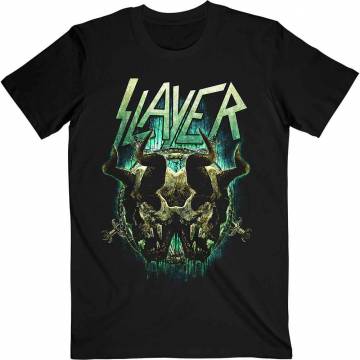 【予約商品】SLAYER ユニセックスTシャツ: Daemonic Twin