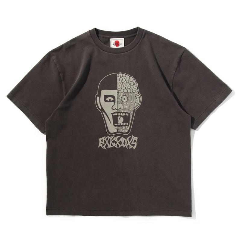【予約商品】PUNK DRUNKERS (パンク・ドランカーズ) 人体模型あいつTEE - H.GRAY