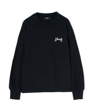 【予約商品】glamb(グラム) GB0424/CS08 : Peace Bouquet Sweat / ピースブーケスウェット - Black
