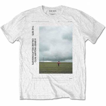 【予約商品】THE 1975 バンドTシャツ ユニセックス: ABIIOR Side Fields - WHITE