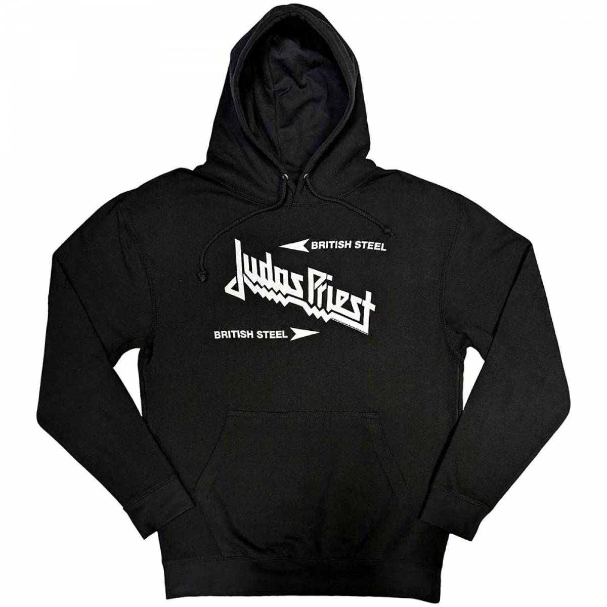 【予約商品】JUDAS PRIEST Unisex Pullover Hoodie: British Steel Logo
