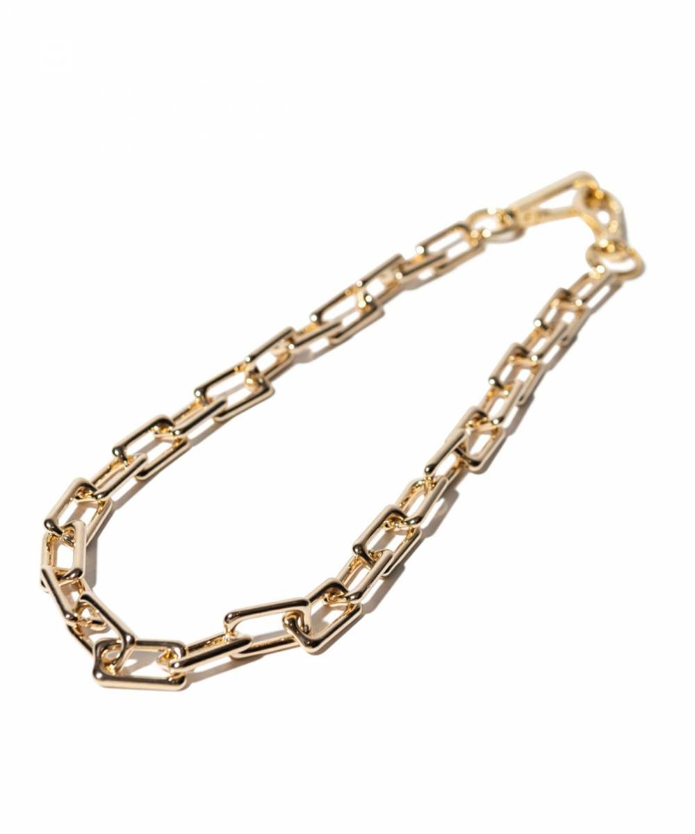 【予約商品】glamb (グラム)
GB0223/AC20 : Square Chain Necklace / スクエアチェーンネックレス - Gold