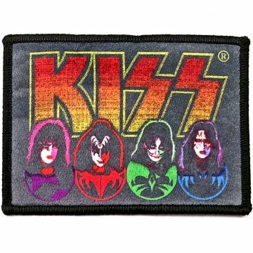 【予約商品】KISS Standard Printed Patch: Faces & Icons