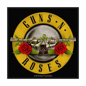 【予約商品】GUNS N' ROSES Woven Patch: Bullet Logo (Retail Pack) (Standard)