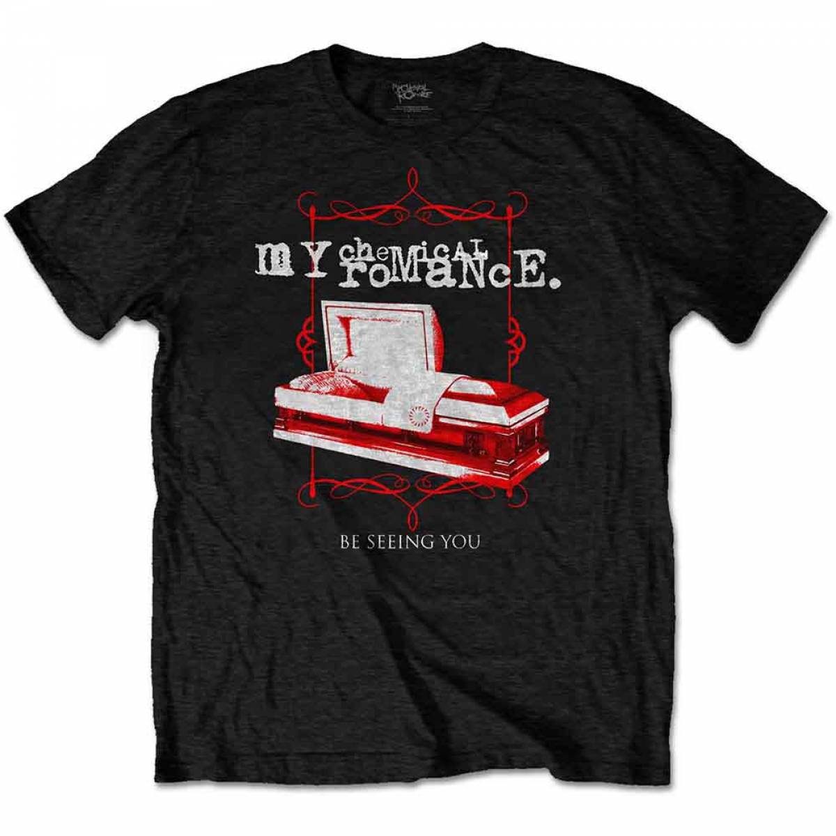 【予約商品】MY CHEMICAL ROMANCE ユニセックスTシャツ: Coffin